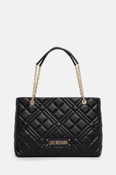 Kabelka Love Moschino čierna farba, JC4145PP1