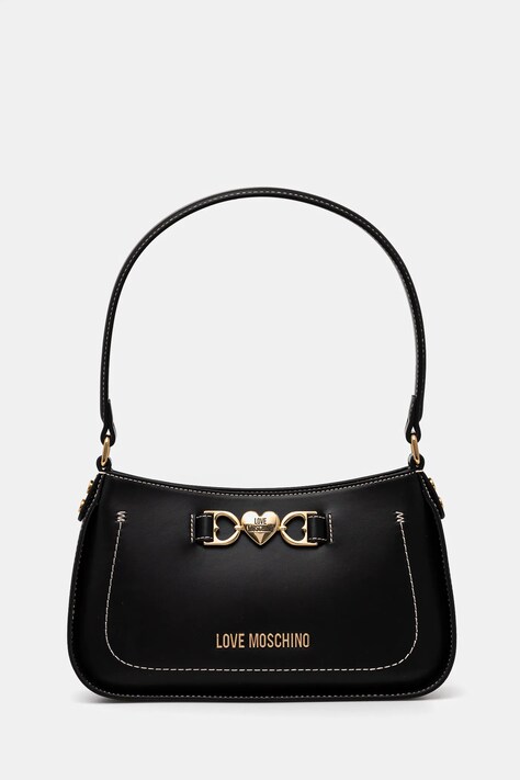 Kabelka Love Moschino čierna farba, JC4062PP1