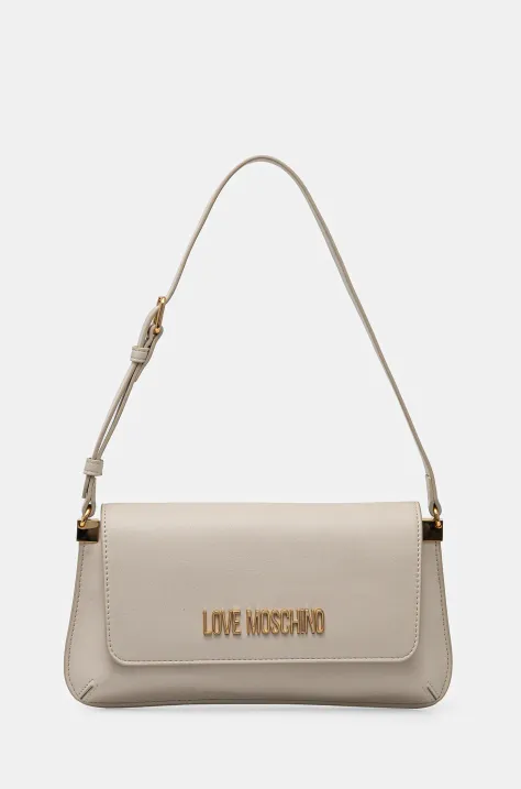 Τσάντα Love Moschino χρώμα: μπεζ, JC4058PP1