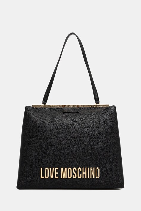 Love Moschino poseta culoarea negru, JC4054PP1