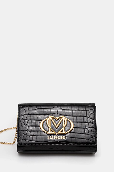 Love Moschino poseta culoarea negru, JC4047PP1