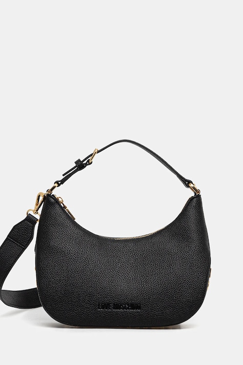 Kabelka Love Moschino černá barva, JC4018PP1