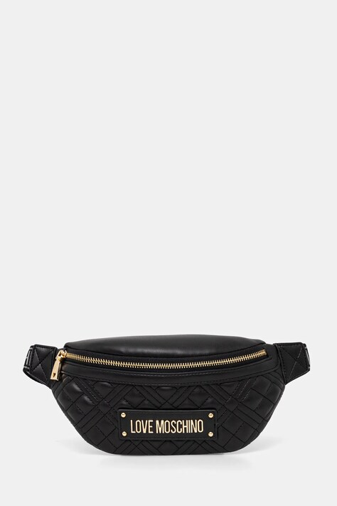 Ledvinka Love Moschino černá barva, JC4003PP1