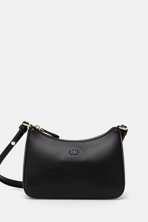 Twinset poseta culoarea negru, 251TH7021