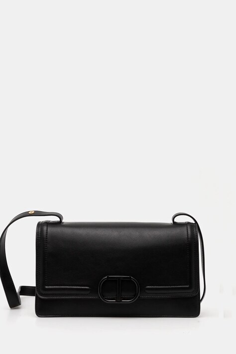 Twinset poseta culoarea negru, 251TB7231