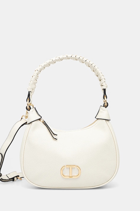 Τσάντα Twinset χρώμα: άσπρο, 251TD8061