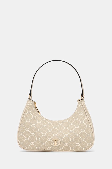 Twinset poseta culoarea bej, 251TD8283