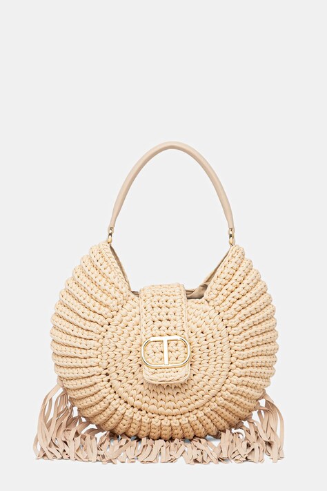 Kabelka Twinset béžová barva, 251TD8140