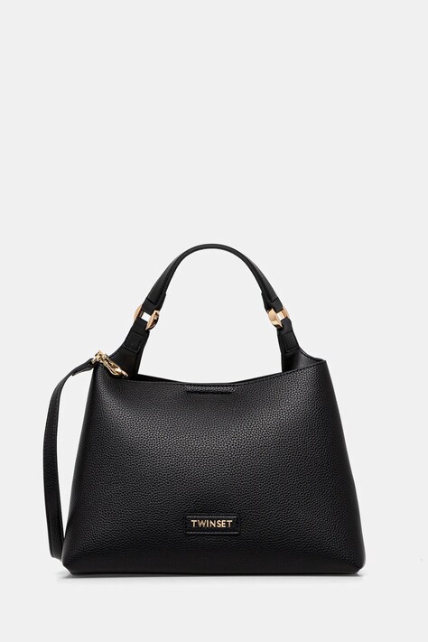 Twinset poseta culoarea negru, 251TD8300