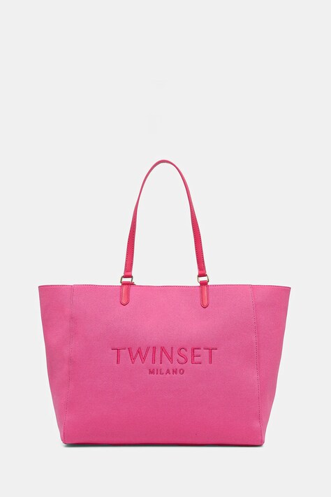 Kabelka Twinset růžová barva, 251TD8270