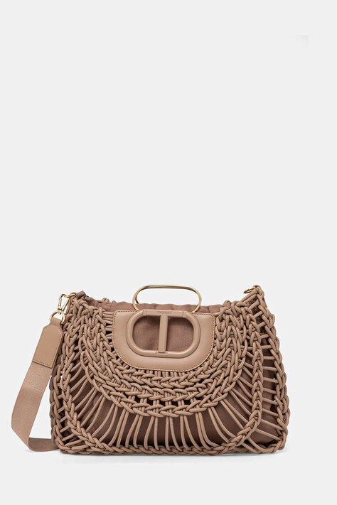 Сумочка Twinset колір бежевий 251TD8190