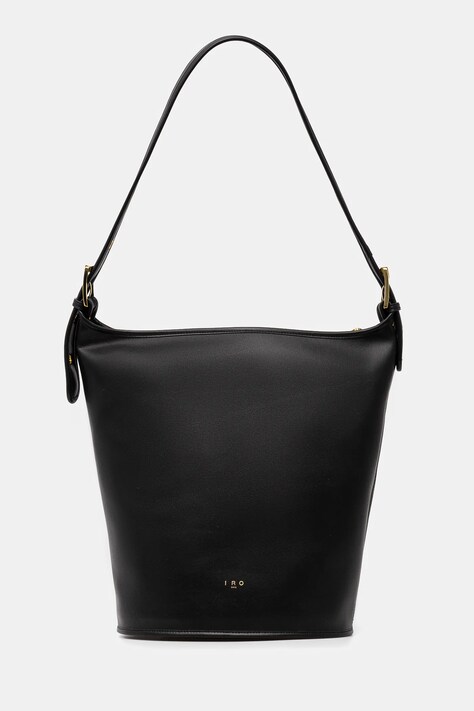 IRO poseta de piele culoarea negru, WP144ZYKE