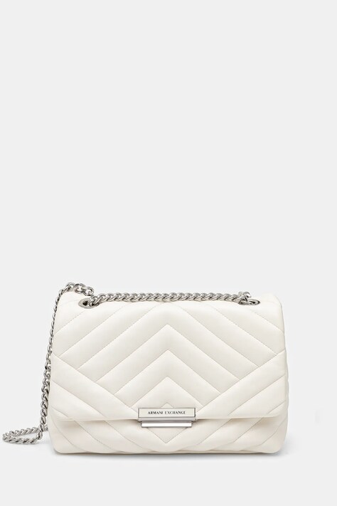 Armani Exchange geantă culoarea bej, 949122 4R742