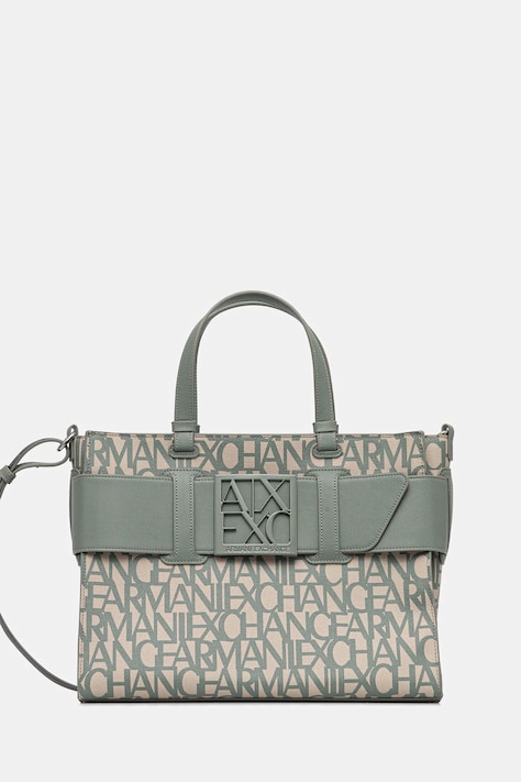 Сумочка Armani Exchange колір зелений 942689 3F742