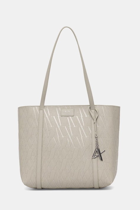 Armani Exchange kabelka typu shopper dámska z imitácie kože zelená XW001199 AF15325