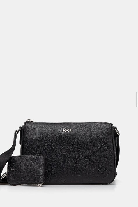 Joop! geantă Decoro Stampa Jasmina culoarea negru, 4140007406
