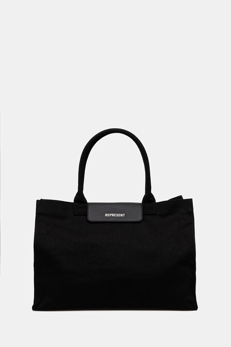 Represent torebka Canvas Tote Bag kolor czarny MLM81137.01