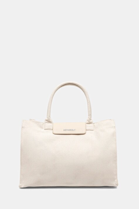 Represent torebka Canvas Tote Bag kolor beżowy MLM81137.31