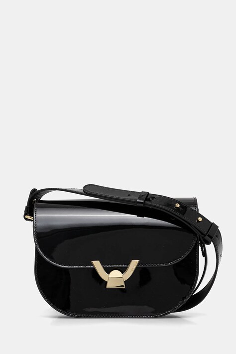 Kožená kabelka Coccinelle černá barva, E1 S7I 15 03 01