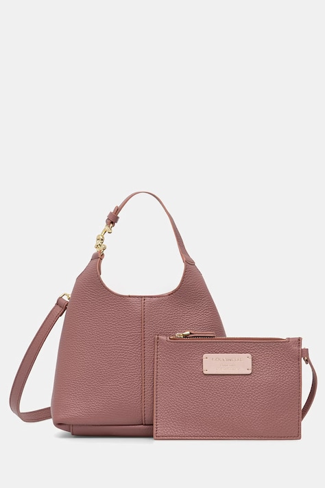Coccinelle borsa a tracollo da donna in pelle rosa E1 SHA 58 01 01