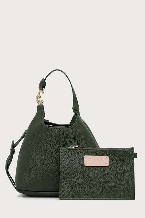 Coccinelle Сумка crossbody для женщин кожаная зелёная E1 SHA 58 01 01