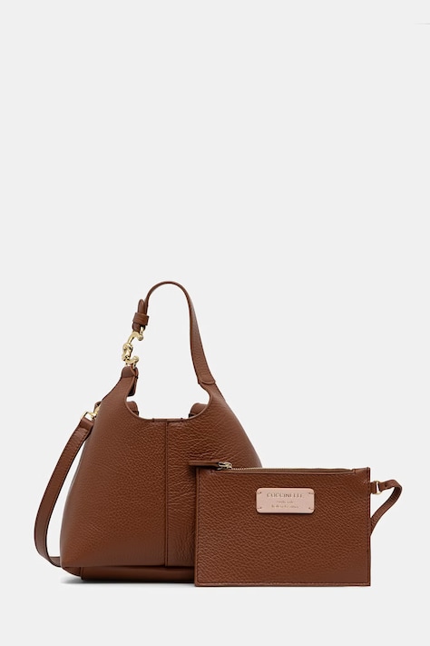 Coccinelle crossbody kabelka dámska kožená hnedá E1 SHA 58 01 01