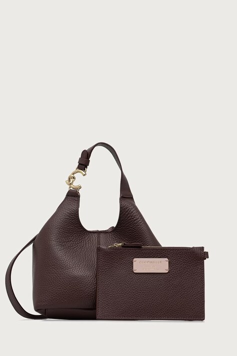 Coccinelle Crossbody torba za žene kožna bordo E1 SHA 58 01 01