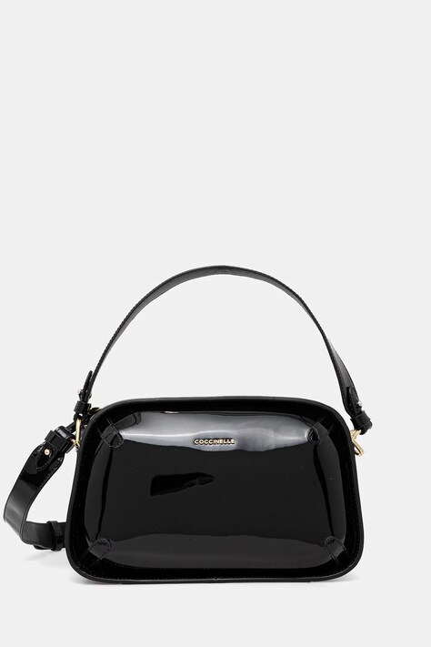 Kožna torba Coccinelle boja: crna, E1 SKD 15 01 01