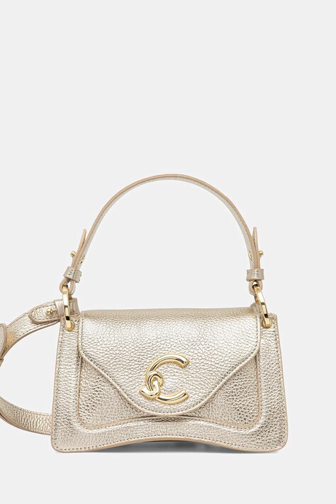 Coccinelle poșetă de piele culoarea negru, E1 SSL 18 04 01