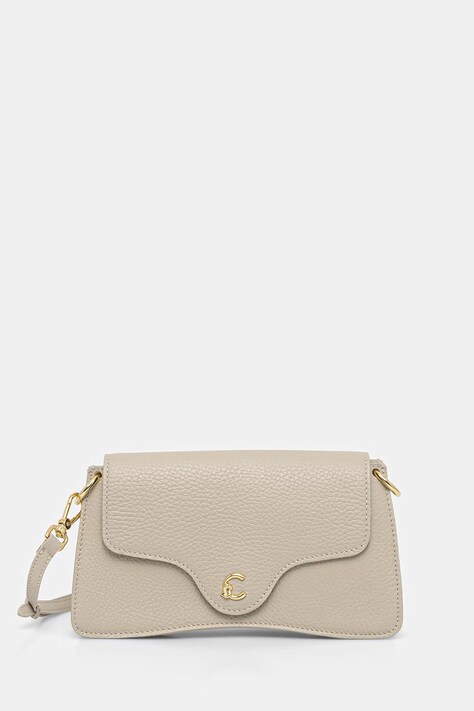 Coccinelle crossbody kabelka dámská kožená béžová E5 SSL 27 01 01