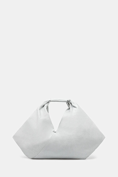 MM6 Maison Margiela kézitáska Japanese Draped szürke, SB5WC0019
