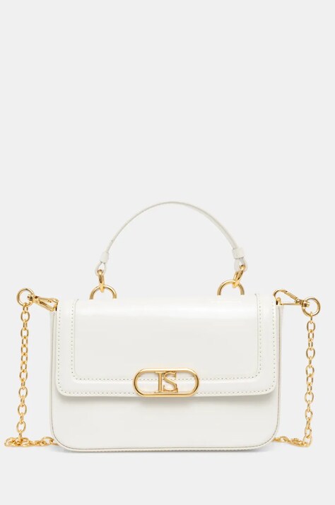 Luisa Spagnoli borsa a mano in pelle colore beige 541965