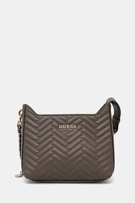 Kabelka Guess ANNING hnědá barva, HWQG95 08180