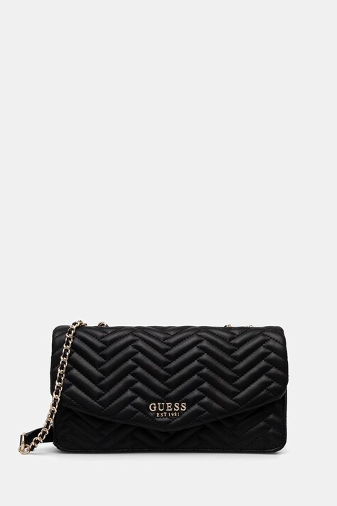 Guess poseta ANNING culoarea negru, HWQG95 08210