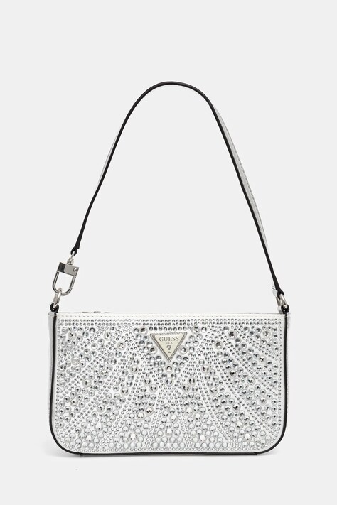 Guess poseta BEAUVOIR culoarea argintiu, HWXY95 28720