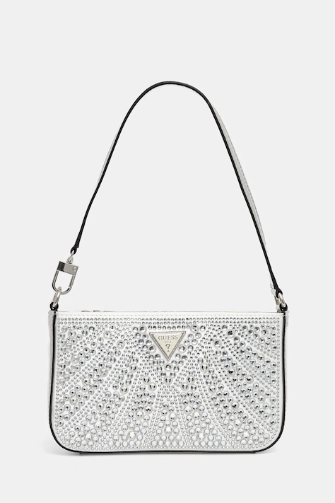 Guess kézitáska BEAUVOIR ezüst, HWXY95 28720
