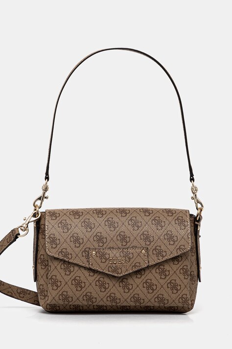 Guess poseta BRENTON culoarea bej, HWEBG8 39019