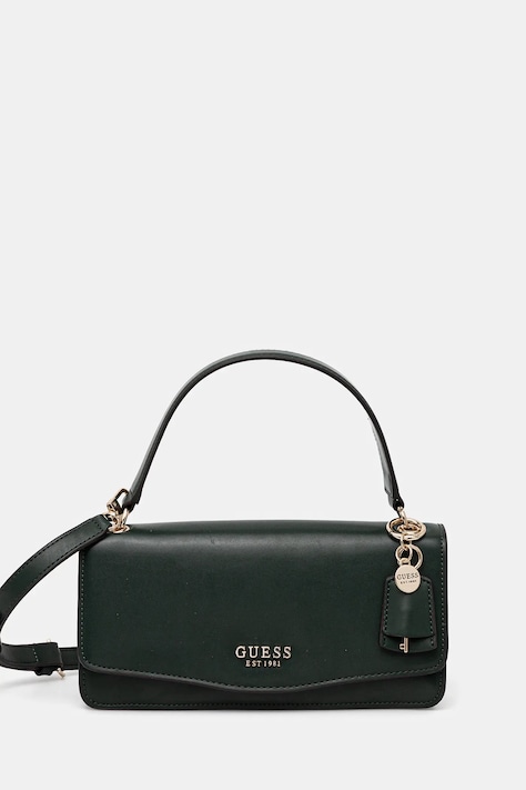 Kabelka Guess EVAINE zelená barva, HWEVG9 53520
