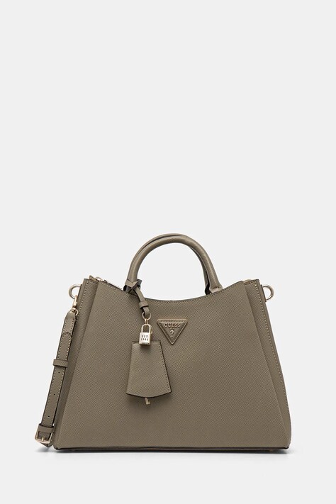 Guess poseta JAZLYNN culoarea verde, HWEZG9 52306