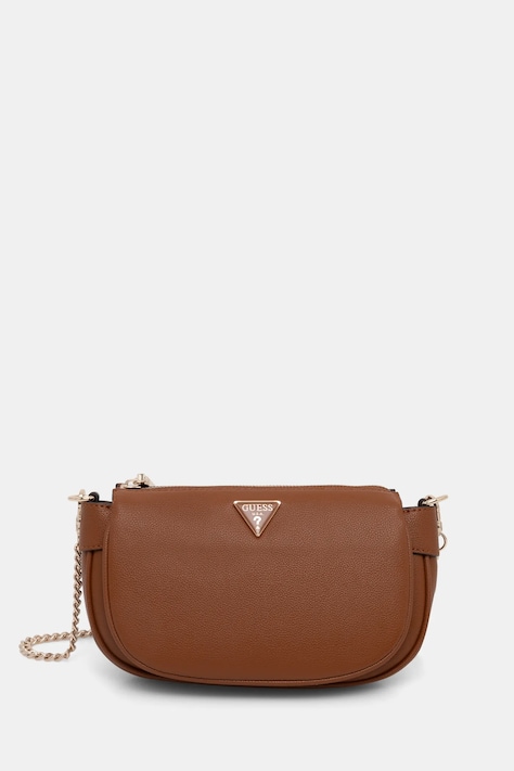 Kabelka Guess FEDORA hnědá barva, HWBG95 19170