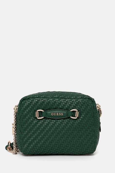 Guess poseta FRANCY culoarea verde, HWWG95 30140