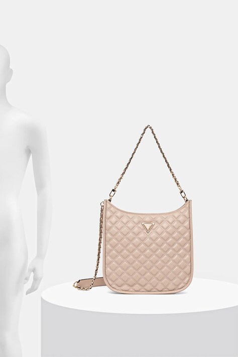 Сумочка Guess GIULLY — SS25-TOD12M, рожевий — фото 6