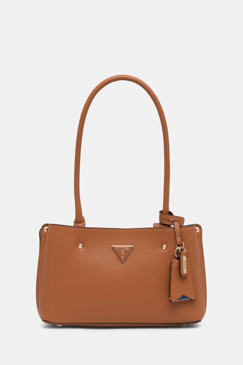 Guess poseta MERIDIAN culoarea maro, HWBG87 78090