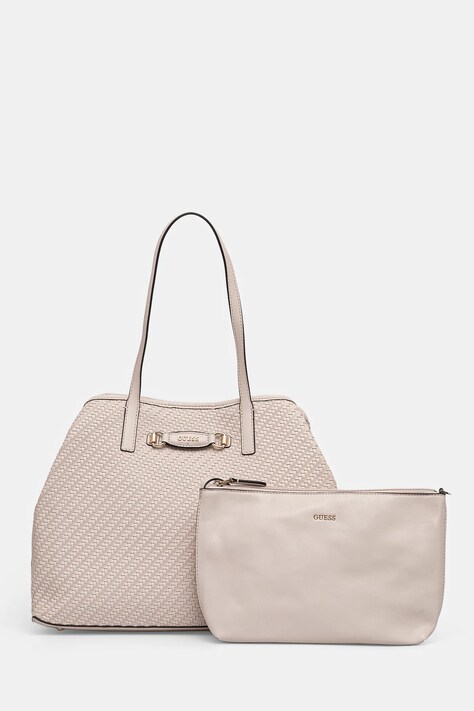 Guess poseta VIKKY culoarea bej, HWGW93 18290