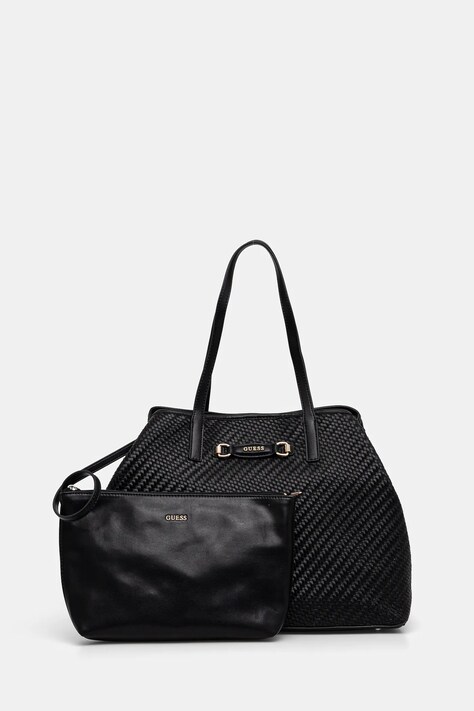 Guess poseta VIKKY culoarea negru, HWGW93 18290