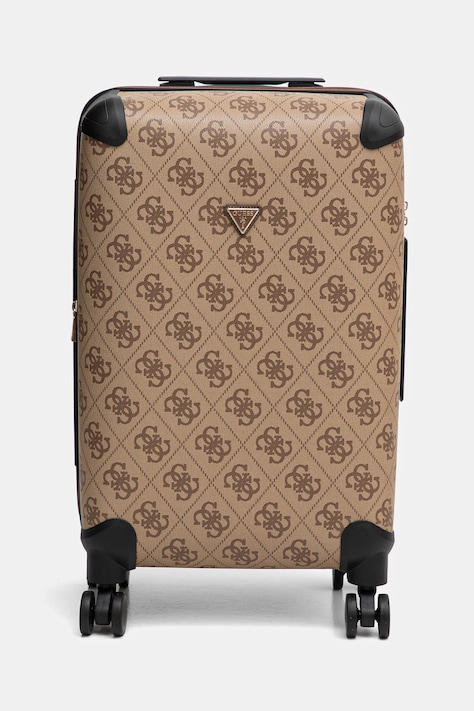 Guess valiză BERTA 54-61x37x26-30 cm culoarea maro, TWO868 89820