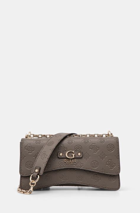 Guess poseta GERTY culoarea gri, HWPD95 29210