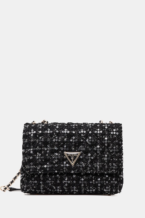 Guess kézitáska GIULLY fekete, HWBB87 48200