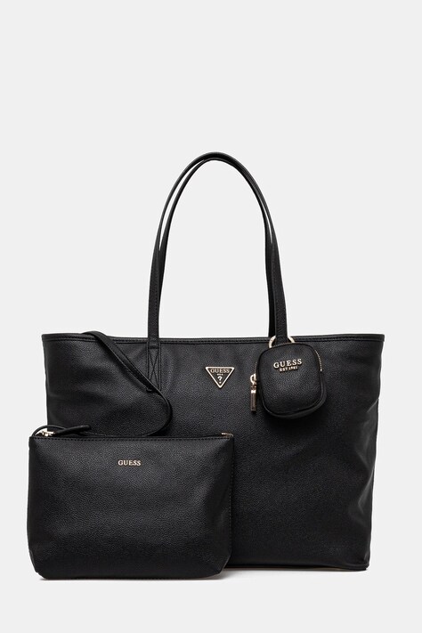 Guess poseta POWER PLAY culoarea negru, HWBG90 06240