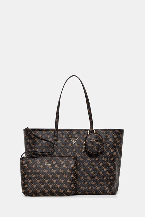 Guess poseta POWER PLAY culoarea maro, HWQG90 06240